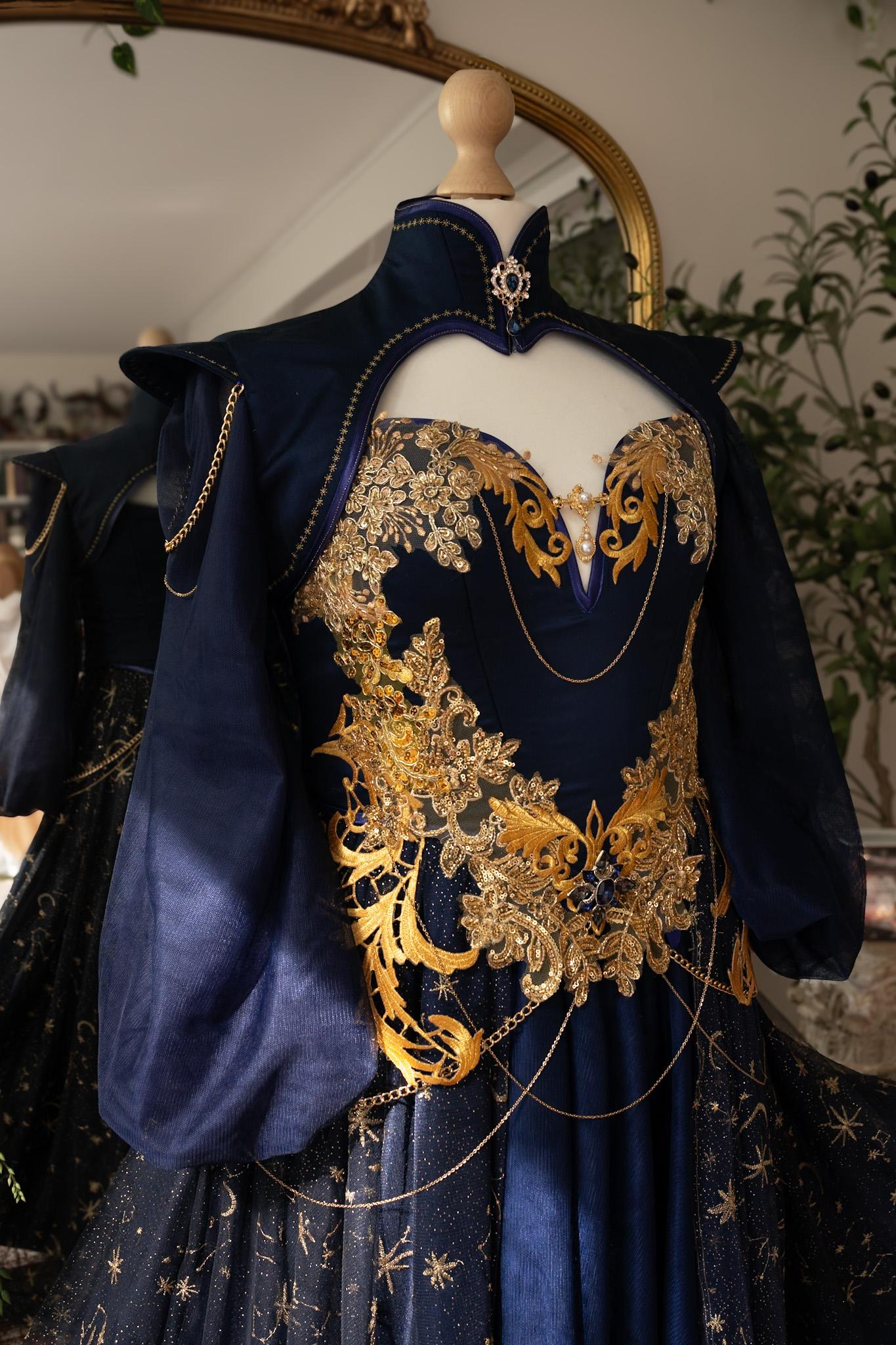 Night Sky Wedding Dress