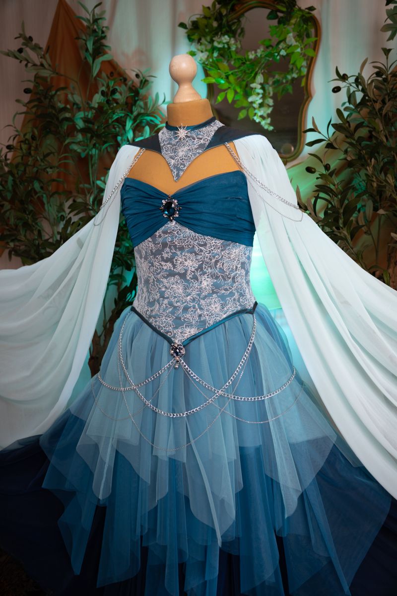 Azure Meadow Ball Gown