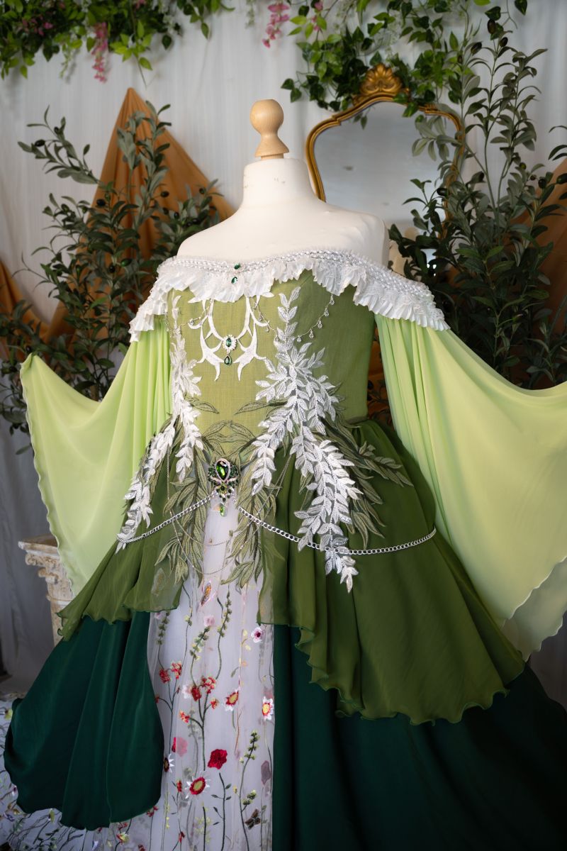 Forest Druid Wedding Dress