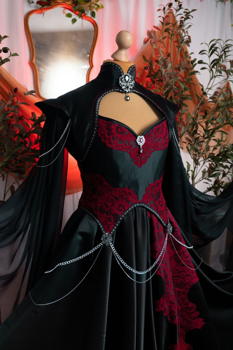 Vampire Masquerade Ball Gown