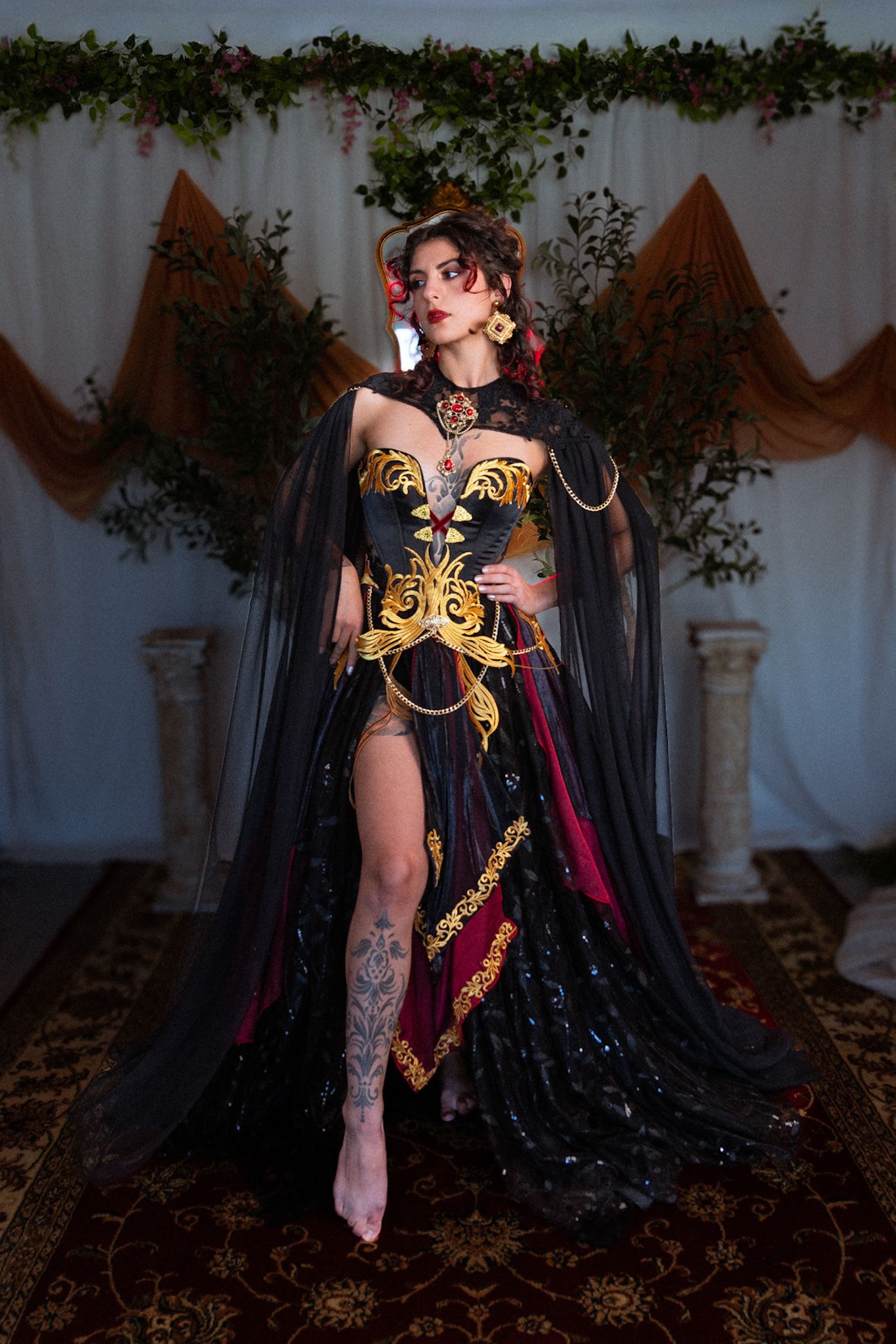 fire-nation-warrior-dress