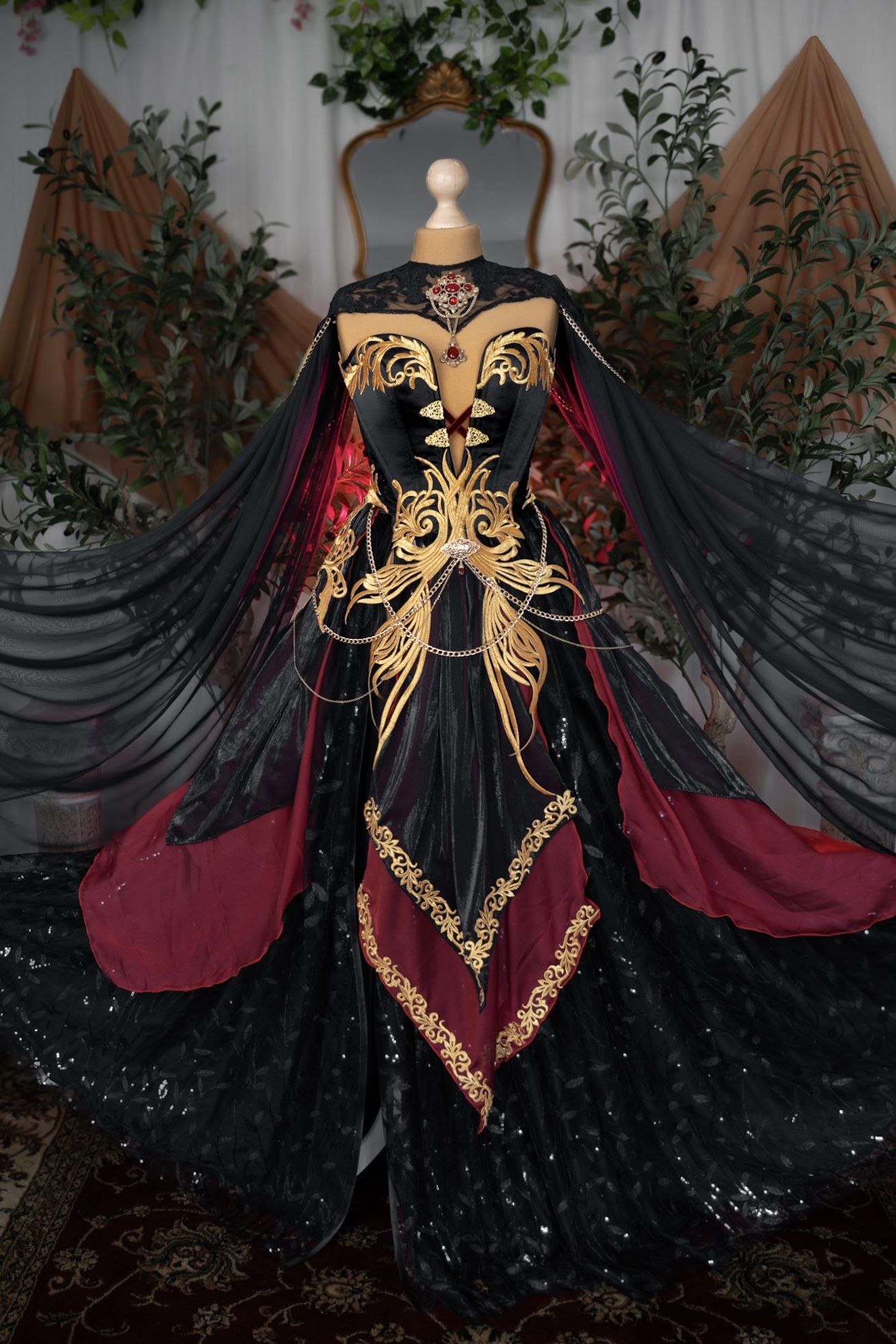 fire-nation-warrior-dress